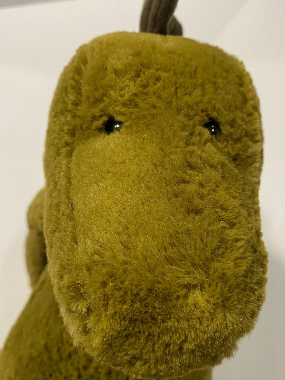 Jellycat Olive Green Plush Dinosaur Stuffed Animal